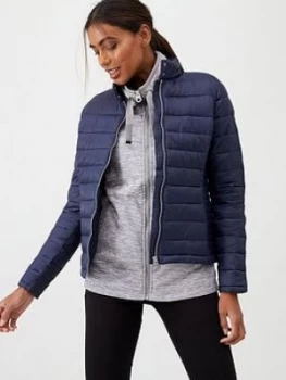 Regatta Karena Water Repellent Padded Jacket - Navy, Size 12, Women