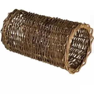 Rabbit tunnel - wicker tunnel, rabbit tube, rabbit burrow pipe - brown