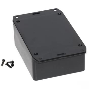 Hammond 1591SSFLBK Multipurpose GPABS Enclosure Flanged Lid 110 x ...