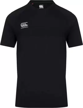 Canterbury Seamless Tee V2 Black/Grey XSmall/Small