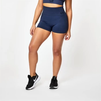 USA Pro X Courtney Black Short & Sassy Seamless Shorts - Navy