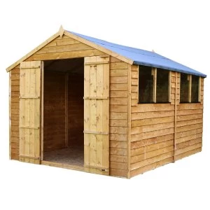 Mercia Overlap Apex Value Shed - 12 x 8ft