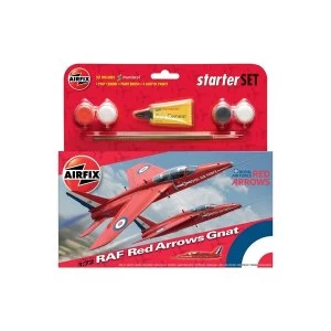 RAF Red Arrows Gnat 1:72 Air Fix Small Starter Set