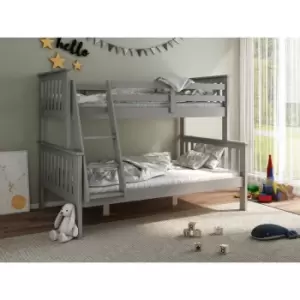 Carra Triple Sleeper Grey With Pocket Sprung Mattresses