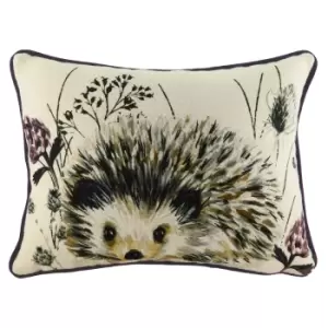 Elwood Hedgehog Cushion Multicolour, Multicolour / 43 x 33cm / Polyester Filled