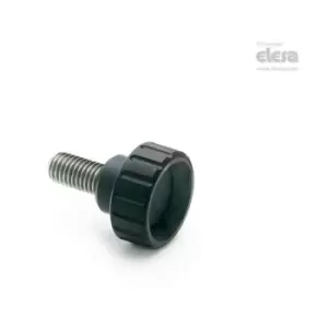 ELESA Fluted knob-BT.32-SST-p-M8x20