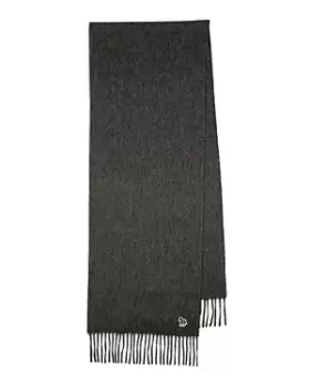 Paul Smith Wool Zebra Logo Scarf