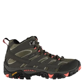 Merrell Moab 2 Mid GTX Ladies Walking Boots - Grey