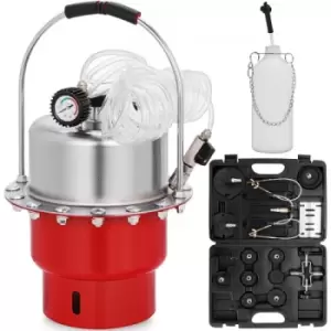 Pneumatic Air Portable Pressure Brake + Clutch Bleeder Bleeding Kit + Adaptors