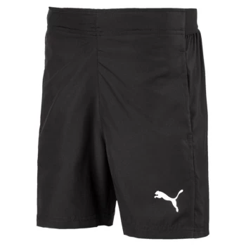 Puma Woven Shorts Juniors - Black