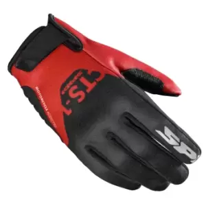 Spidi CTS-1 Black Red Motorcycle Gloves XL