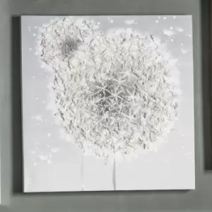 Gallery Direct Dandelion Breeze Textured Art Canvas