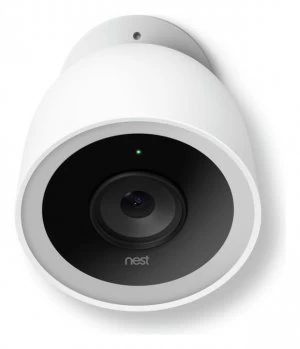 Nest Cam IQ Outdoor Security Camera NC4100GB Smart Home Security Camera in White