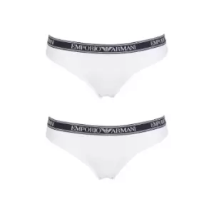 Emporio Armani Brazilian Briefs - White