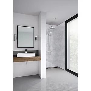 Mermaid Elite Calizatongue & Groove Single Shower Panel 2420 x 600mm