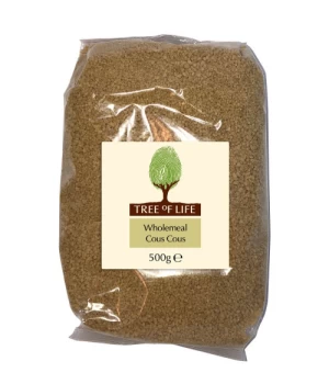 Tree of Life Cous Cous - Wholemeal - 500g x 6 (Case of 6)