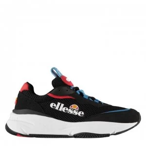 Ellesse Massello Trainers - Blk/Red/Blu