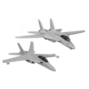 Corgi Maverick & Gooses F14 Tomcat and Roosters F/A-18 Hornet Diecast Model