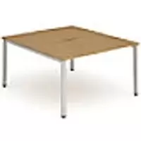 dynamic Computer Desk Evolve Plus B2P14OAKS Oak 1400 mm x 1600 mm x 730 mm