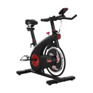 HOMCOM Exercise Bike Indoor Cycling Adjustable Resistance LCD Display