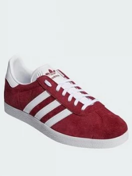 adidas Originals Gazelle - Burgundy, Size 8, Women