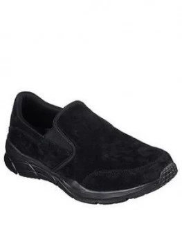 Skechers Equaliser 4.0 Slip On Shoe - Black, Size 12, Men