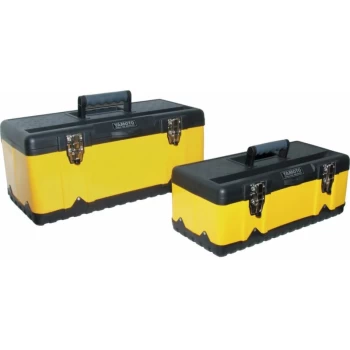 Yamoto - 470MM & 582MM Yellow Metal Toolbox Set 2-Pce