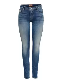 ONLY Onlshape Life Reg Skinny Fit Jeans Women Blue