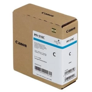 Canon PFI310C Cyan Ink Cartridge