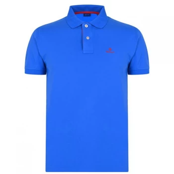 Gant Contrast Rugger Polo Shirt - Nautical 422