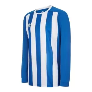 Umbro Long Sleeve Stripe Jersey Mens - Blue