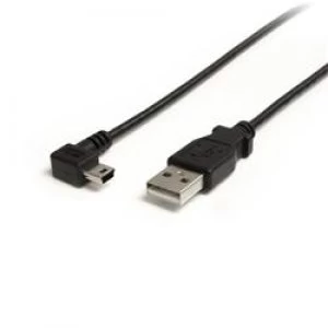 StarTech.com 6ft Mini USB Cable - A to Right Angle Mini B