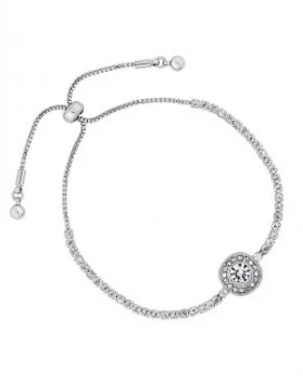 Jon Richard Crystal Halo Toggle Bracelet