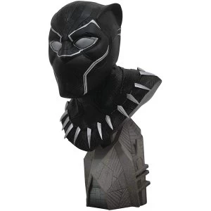 Diamond Select Toys Legends In 3D Marvel Avengers 3 Black Panther 1/2 Scale Bust