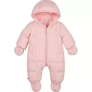 Tommy Hilfiger Baby Monotype Tape Ski Suit - Pink