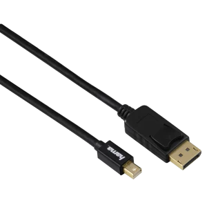 Hama 1.8m DisplayPort Cable Mini DisplayPort Plug