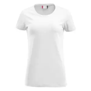 Clique Womens/Ladies Carolina T-Shirt (XL) (White)