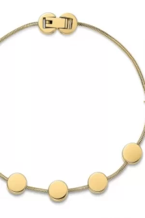 Ladies Tommy Hilfiger Gold Plated Classic Signature Bracelet 2700980