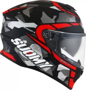 Suomy Stellar Race Squad Helmet, black-red, Size S, black-red, Size S