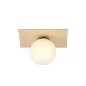 Kenzo Brown Globe Ceiling Light 1x E14