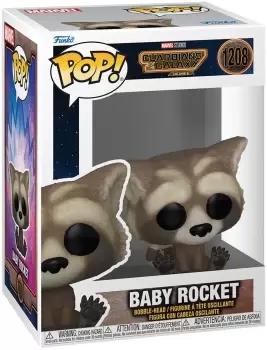 Guardians Of The Galaxy Vol. 3 - Baby Rocket vinyl figurine no. 1208 Funko Pop! multicolor