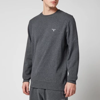 Barbour Lounge Mens Nico Sweatshirt - Charcoal Marl - XL