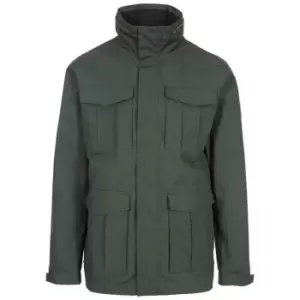 Trespass Mens Rainthan Waterproof Jacket (L) (Olive)