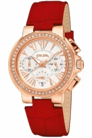 Ladies Folli Follie Watchalicious Chronograph Watch 6010.1396