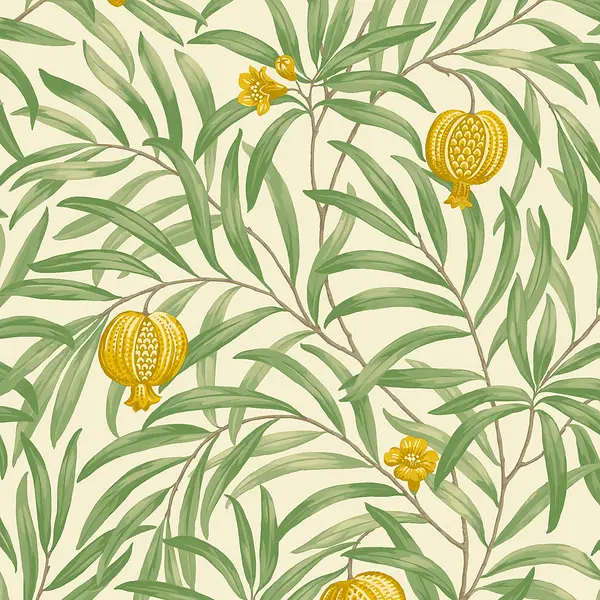 Belgravia Decor Pomegranate Yellow Wallpaper