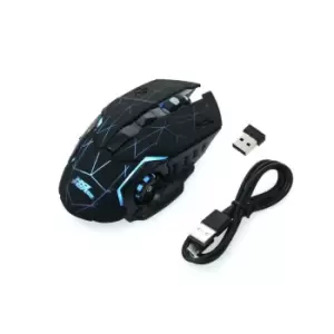 No Fear WLS Game Mouse - Black