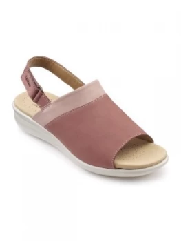 Hotter Augusta Ladies Slingback Sandal Salmon