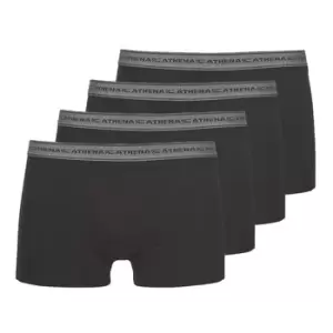 Athena BASIC COTON mens Boxer shorts in Black - Sizes XXL,S,M,L,XL