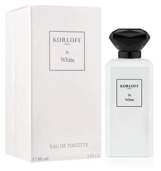 Korloff In White Eau de Toilette For Him 88ml