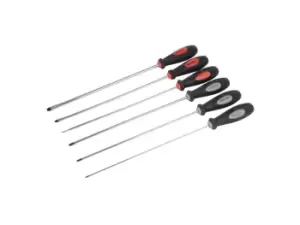 Silverline 909067 Extra-Long Screwdriver Set 6pce